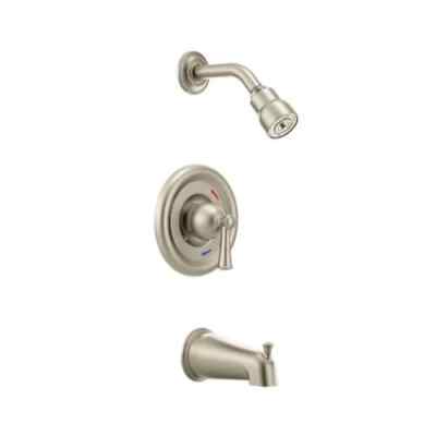 MOEN Capstone Tub/Shower Trim, Brushed Nickel (No Valve) - T41311CBNGR