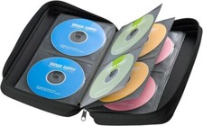 104 Capacity CD Case Large CD Sleeves Portable DVD VCD Storage Zipper Bag New