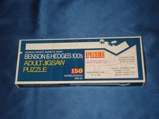 Benson And Hedges Cigarettes ADULT PUZZLE 150 Pieces w/ Box