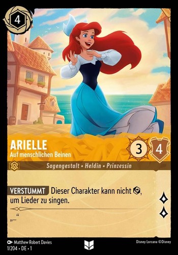 Lorcana Disney - Il primo capitolo 🇩🇪 ITALIANO - Carte singole NM/M - Foto 2 di 205