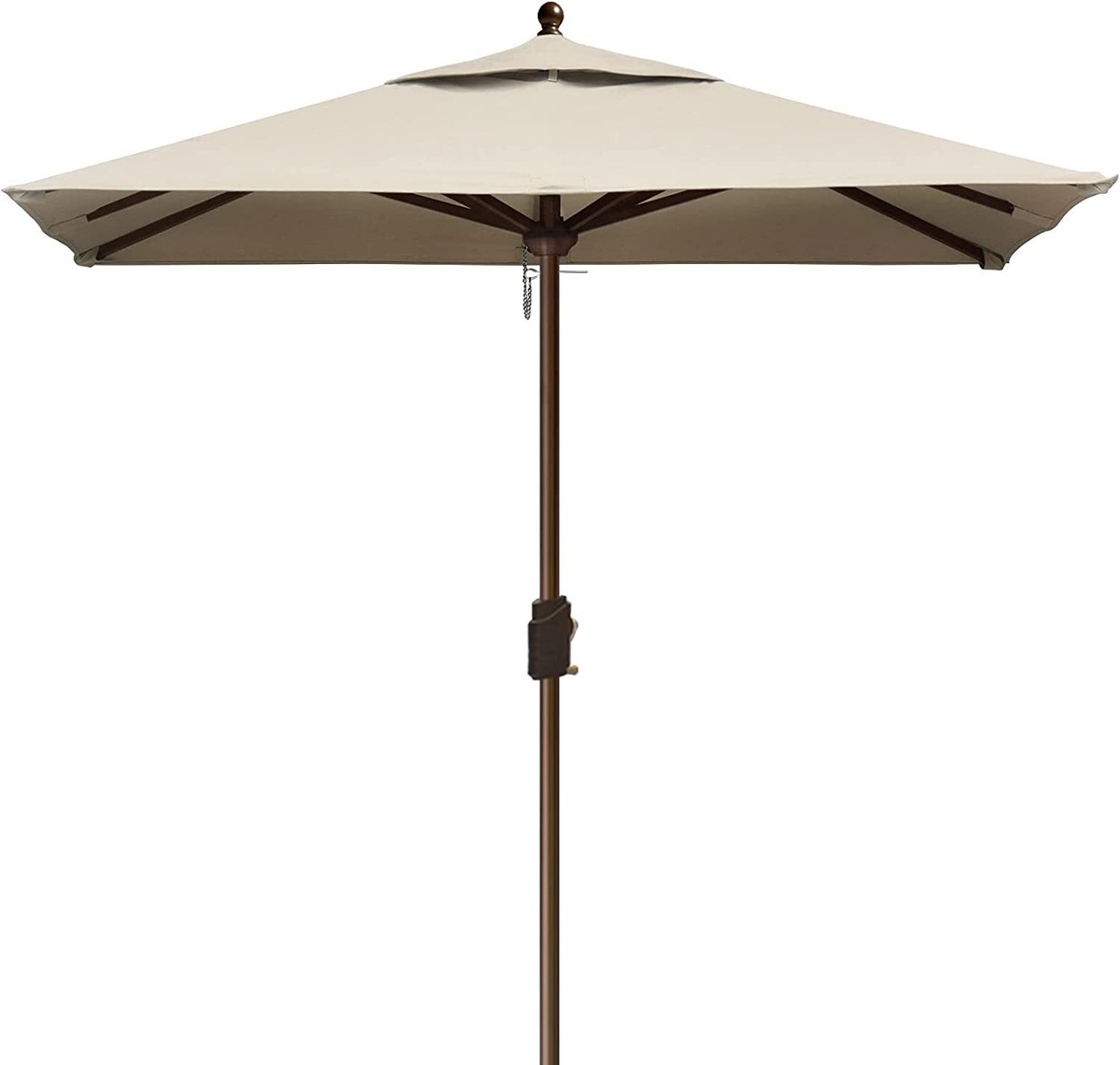 clearance 10 patio umbrella CLEARANCE EliteShade USA 10-Year-Non-Fading 6x6Ft Square Market Umbrella