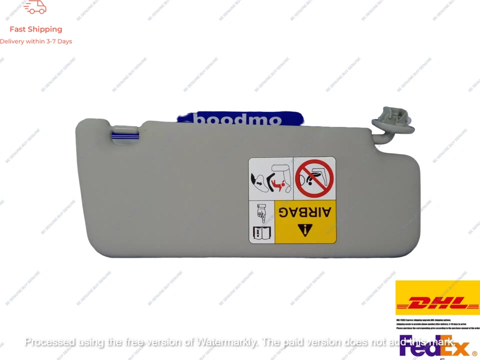 SUNVISOR LH FOR SUZUKI SWIFT 2018-2021 MODEL OEM GENUINE 84802M76M91-6GS - Image 2 of 4