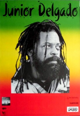 JUNIOR DELGADO - 1999 - Plakat - Live In Concert - Reasons Tour - Poster