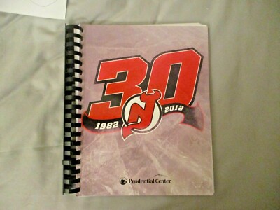 2011-12 NEW JERSEY DEVILS MEDIA GUIDE Yearbook 2012 STANLEY CUP Program  Hockey