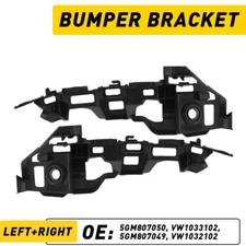 Front Left+Right Bumper Mounting Fit Bracket for 2015-2017 Volkswagen Golf GTI