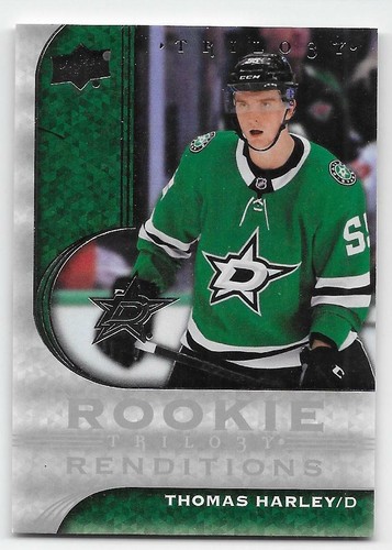 20/21 UPPER DECK TRILOGY ROOKIE RENDITIONS Hockey (#RR1-RR30) U-Pick From List - Picture 3 of 29