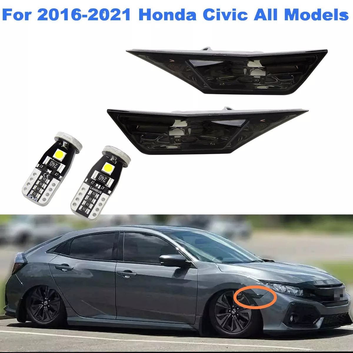 10th gen 2024 civic side marker