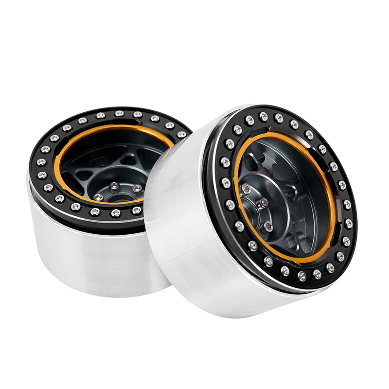 INJORA Offset -10mm 2.2 Cerchi Beadlock Per SCX10 RR10 Wraith TRX4 TRX6,W2208 - Foto 9