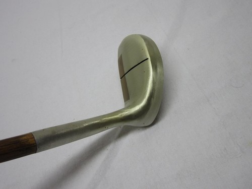 Otey Crisman Model 18 HB Wooden Hickory Shaft Golf Putter Mallet Club Vintage RH - Picture 3 of 8