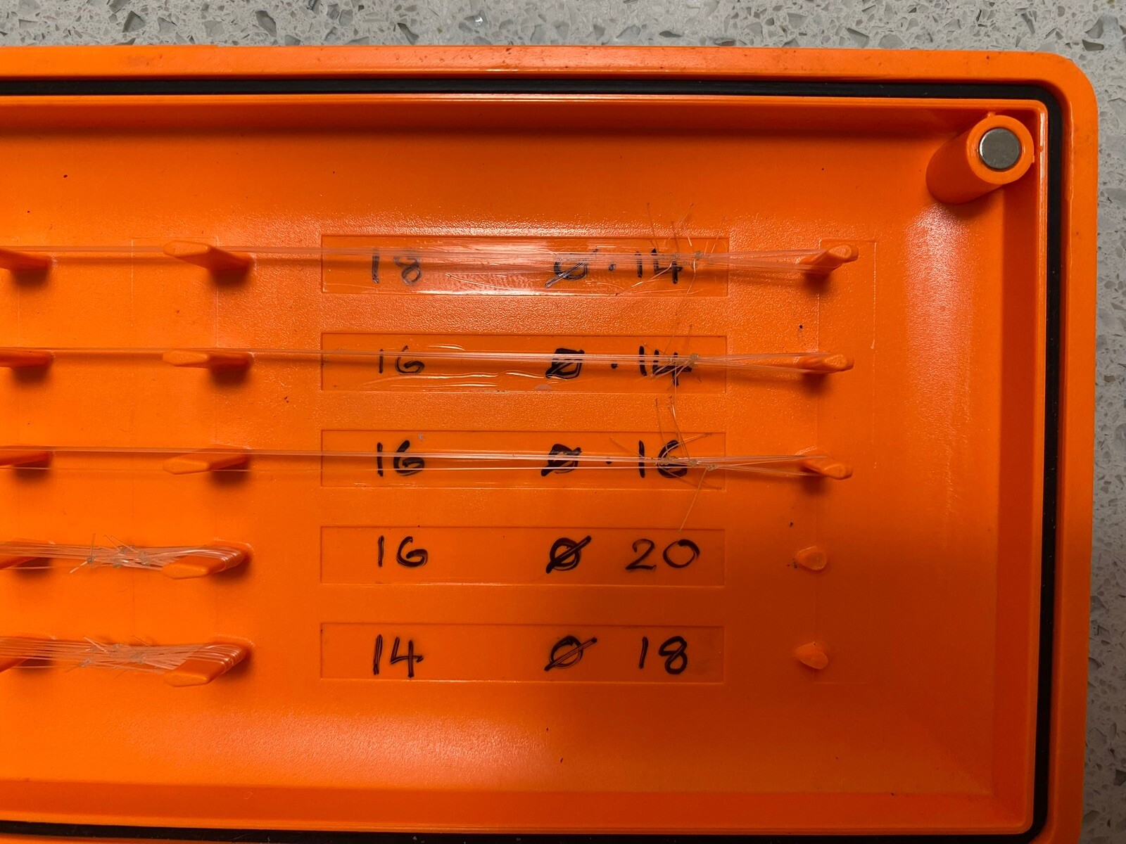 GURU Fishing Tackle Hook Box and Hook Lengths eBay