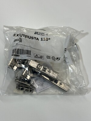 IKEA UTRUSTA Sektion Cabinet Door Soft Close HINGE 2 pack 110