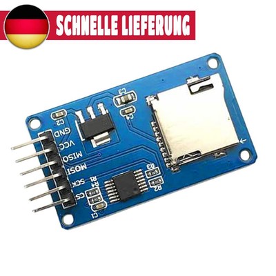 Micro SD TF-Karte 5 V 3,3 V Memory Shield Modul für Arduino DIY Kit (TF-Modul)