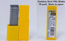 Olfa ABS S50 Stainless Steel Snap Blades SS 50 window tint Made in Japan olfa