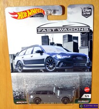 Hot Wheels '17 Audi RS6 Avant Wagon [Fast Wagons] - New/Sealed/VHTF [E-808]