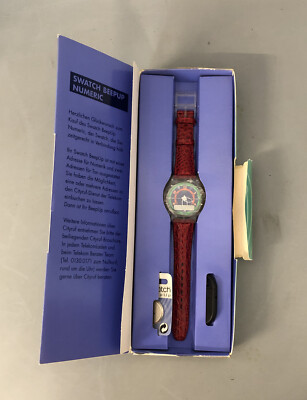 SWATCH | BeeUp | Numeric | Mod. 155.172 | Genuine Leather | #K1