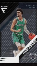 LaMelo Ball 2022-23 Panini Flux Flow Motion Charlotte Hornets NBA Card No.18