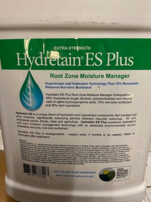 Hydretain ES Plus ( 2.5 Gals ) Extra Strength - Root Zone Moisture Manager
