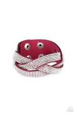 NEW Paparazzi Jewelry Urban Bracelet Nice Girls Finish Last Pink Snap Closure