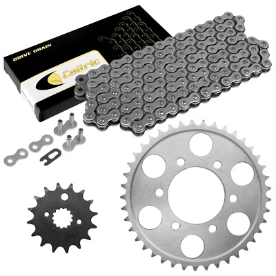 Drive Chain & Sprockets Kit for Kawasaki KZ650E Ltd 650 1980