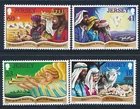 1994 JERSEY CHRISTMAS SET OF 4 FINE MINT MNH
