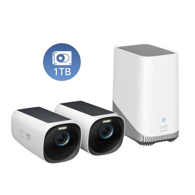 eufyCam 3 Überwachungskamera 4K 2+1 Solar Outdoor lokaler Speicher + 1TB SSD