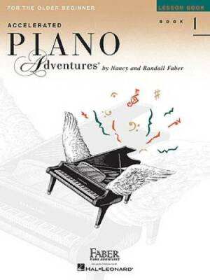 Accelerated Piano Adventures for the Older Beginner: Lesson Book 1 - GOOD