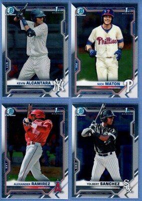 2021 Bowman Chrome Prospect ~ 1st Bowman ~ You Pick!