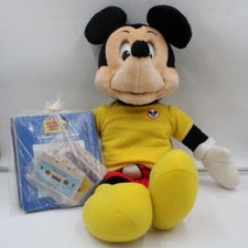 Worlds Of Wonder Talking Mickey Mouse 24" Plush w/ Books Cassettes ZZ3705