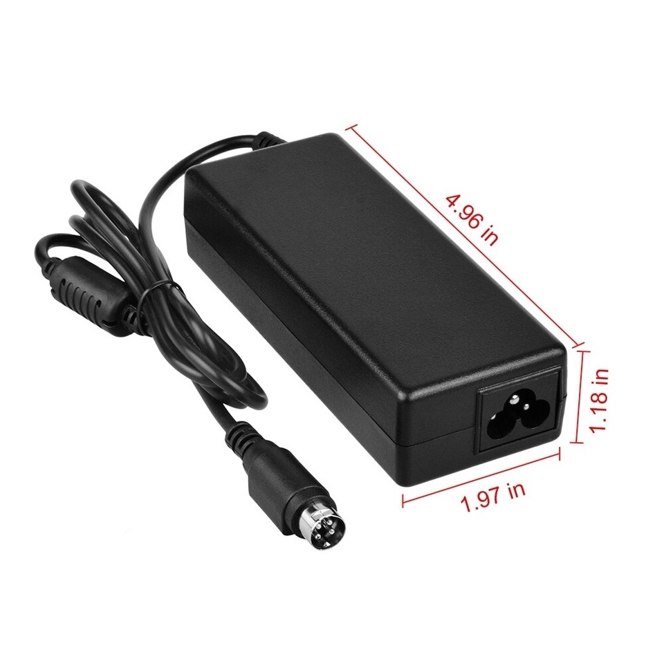 Left Positive 4 Pin Tip AC Adapter Charger Power Supply Cord 19V 4.74A ...