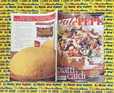Zeitschrift Magazin SALE und PEPE Nr. 2 Februar 1998 LE MYTHIC RECETTE DI PARMA (AM22)