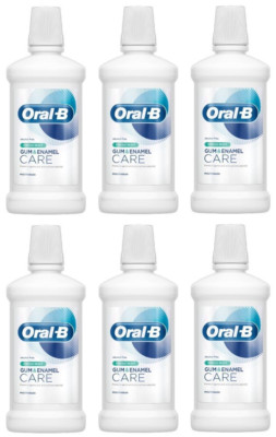 Oral-B Kaugummi und Emaille Pflege frisch neuwertig Mundwasser 500 ml x 6