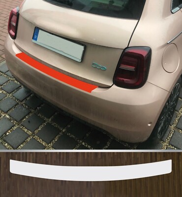 Lackschutzfolie Ladekantenschutz transparent für Fiat 500 E elektro ab 2020