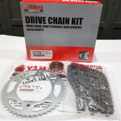 Genuine Original Yamaha YZF R125 R15 V3 Drive Chain Gear Set Kit