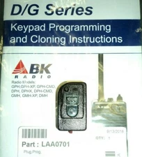 NEW OEM DEALER RELM BENDIX KING BK RADIO LAA0701 PROGRAMMING PLUG DPH GPH EPH