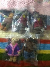 Lot Of 5 Disney The Country Bears McDonalds Plush Happy Meal Toys 2002