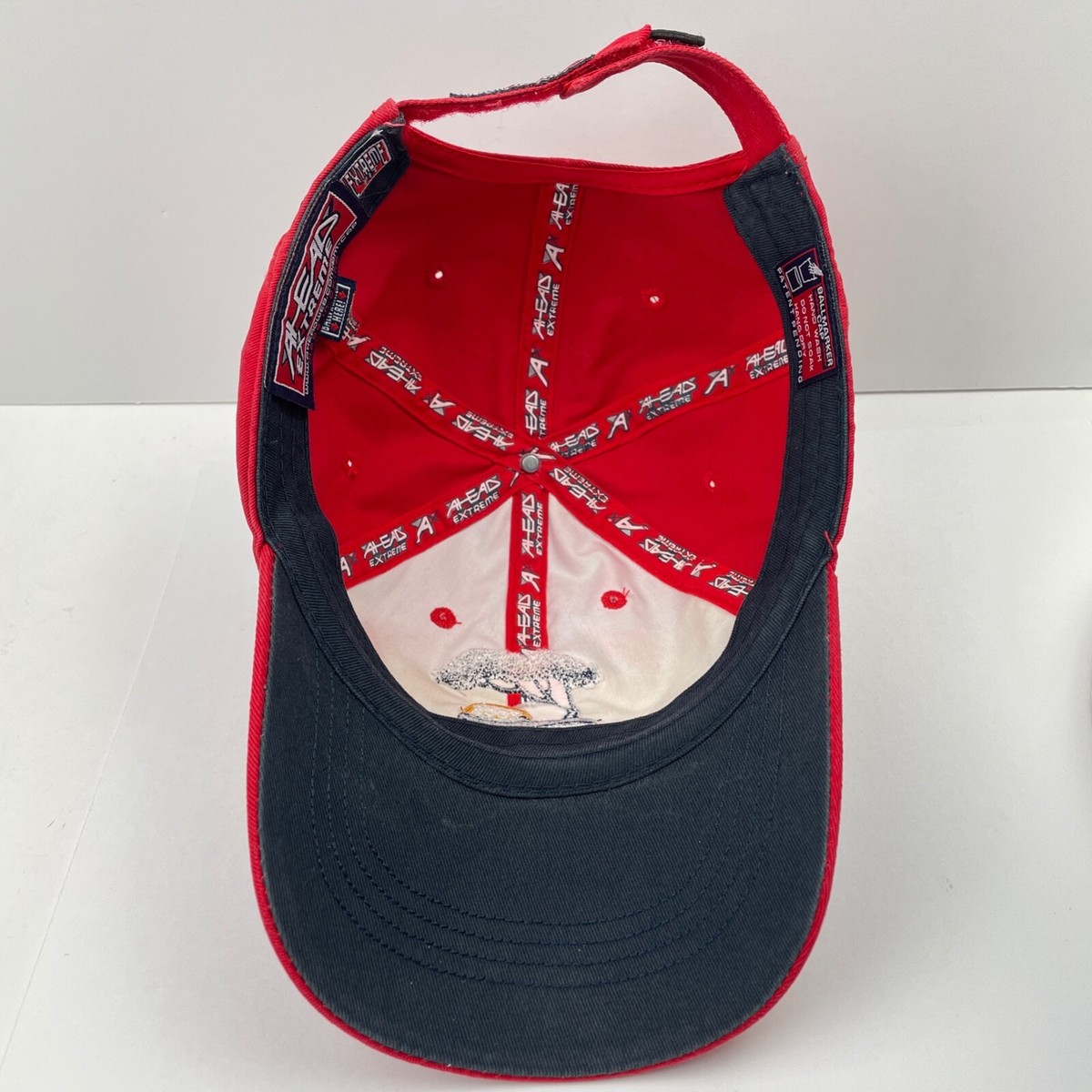 US Open 2008 Vintage Red Baseball Cap 2008 US Open Torrey Pines California Red Golf Hat Cap  main image 4