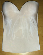 FELINA Essentials 7643 Seamless Hidden Underwire Strapless Bustier Bra 36D Nude
