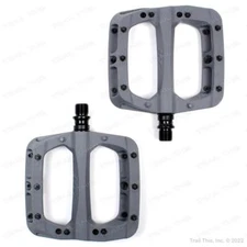 HT Components PA03A Large Bicycle Downhill Platform MTB Pedals - Gray