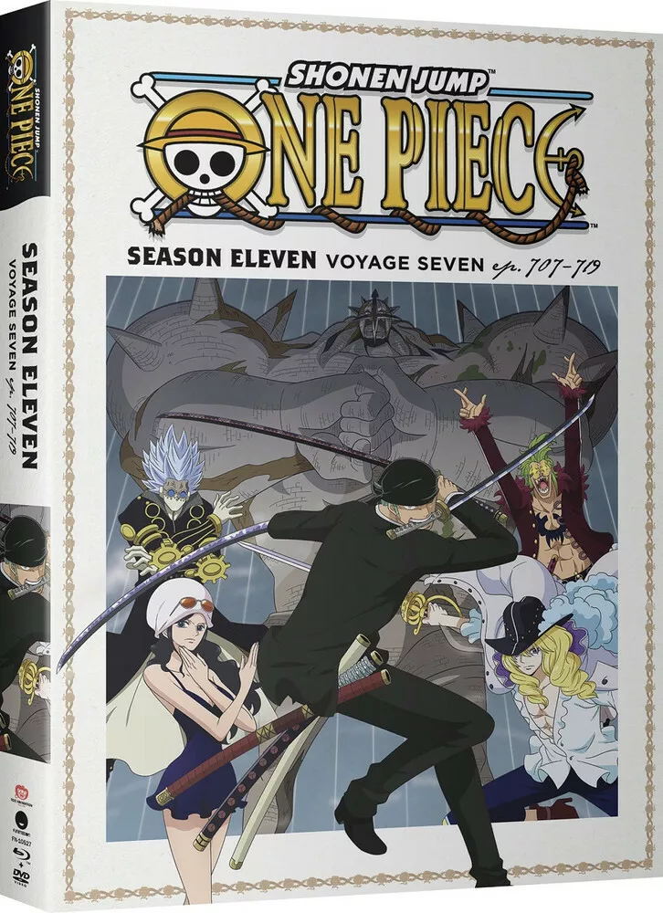 One Piece Season 11 Part 7 BLURAY/DVD SET (Eps # 707-719) (Uncut)