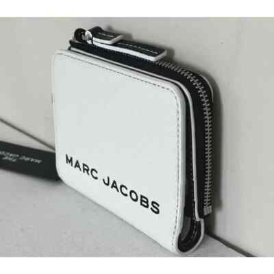 財布・小物その他 MARC JACOBS Woman Wallet White 2P4SMP015S02 137 New Marc Jacobs Marc Jacobs Compact Bifold Wallet Pebble