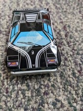 Tin Toy Car Lamborghini Countach black vintage litho