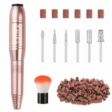 Maquina De U as Acrilicas Kit Taladro Lima Para Manicura Pedicura Gel Electrica