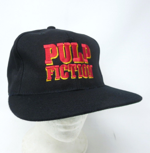 Vintage 90s Pulp Fiction Snapback Hat Movie Promo… - image 1