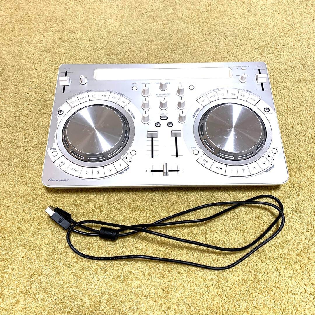 Pioneer DJ DDJ-WEGO3-W White DJ Controller Dual Deck DDJWEGO3 DDJ