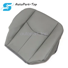 For 2003-2006 Chevy Suburban Tahoe Passenger Bottom Leather Seat Cover Gray 922