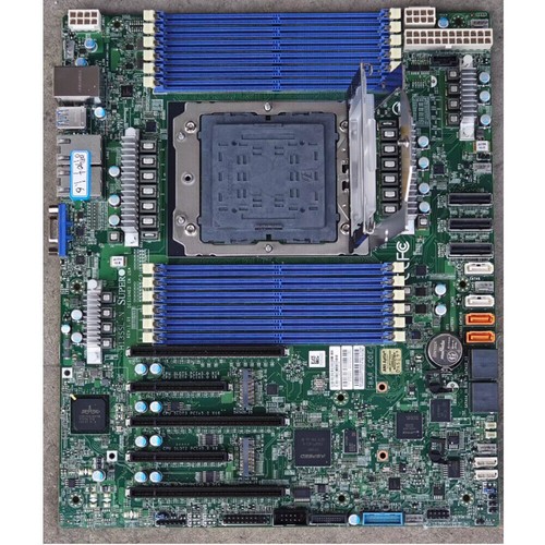 For   H13SSL-N Server Motherboard Single Socket SP5 DDR5 ATX Mainboard #F12