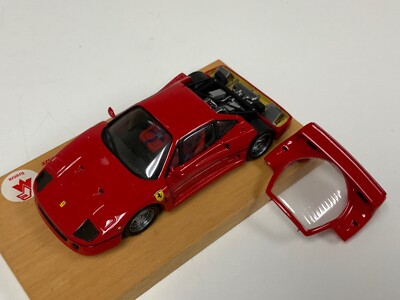 1/43 Firenze Ferrari F40 from 1987 in Rosso Corsa red Engine