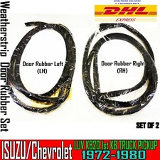 2x Door Rubber Weatherstrip For 1975-1980 Chevrolet LUV KB20 Pickup Truck