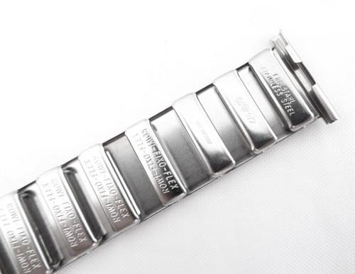 Vintage Rowi 20mm Neu Altlager Edelstahl Herren Erweiterbar Uhr Armband - Bild 4 von 9