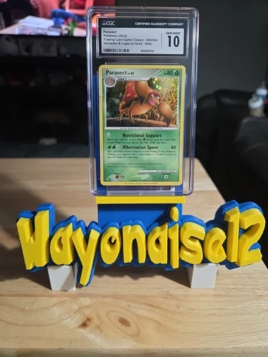 CGC 10 GEM MINT Parasect 005/034 CLV TCG Classic Venusaur Deck Holo Pokémon 2023